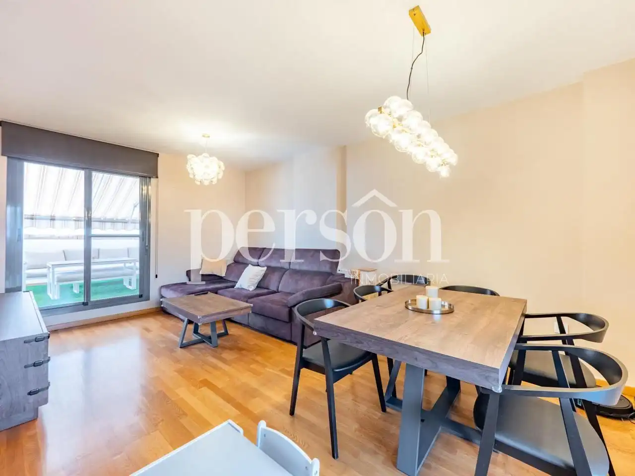 Sala de estar de Ático en venta en Valencia con Aire acondicionado, Terraza y Trastero