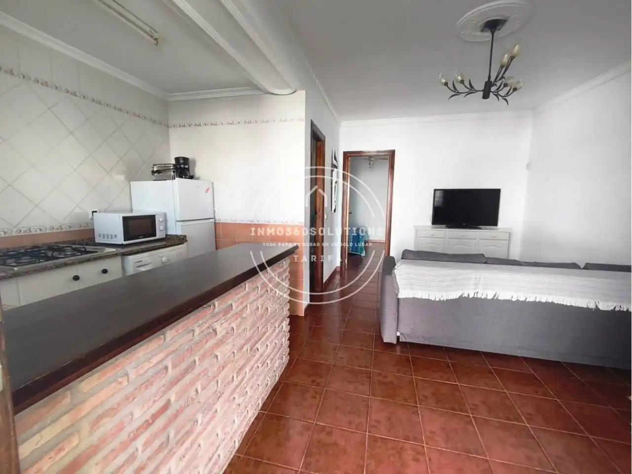 Kitchen of Flat for rent in Tarifa  with Air Conditioner, Terrace and Furnished