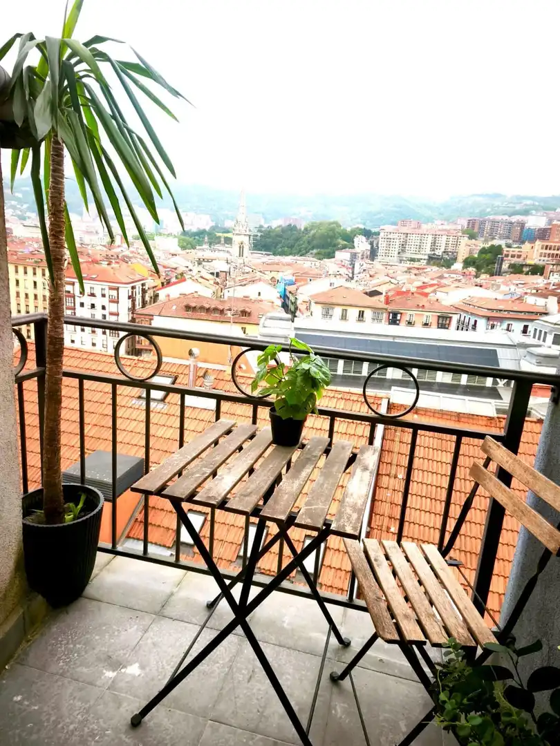Terrasse von Wohnung zum Verkauf in Bilbao  mit Klimaanlage, Heizung und Terrasse