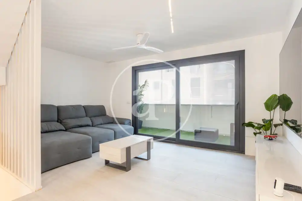 Sala de estar de Piso de alquiler en Puçol con Aire acondicionado, Calefacción y Terraza
