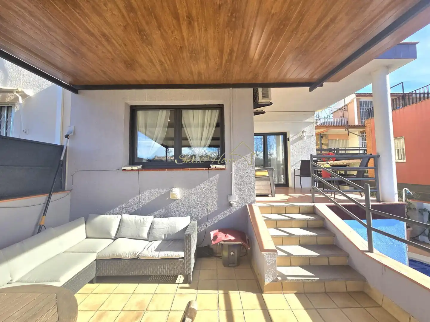 Terraza de Casa o chalet en venta en El Masnou con Aire acondicionado, Calefacción y Jardín privado