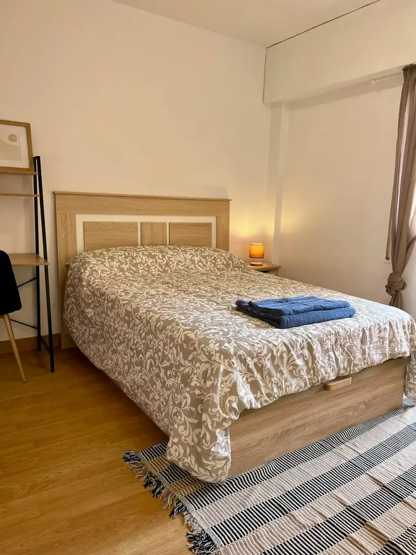 Bedroom of Flat for share in Alcobendas  with Heating, Private garden and Furnished