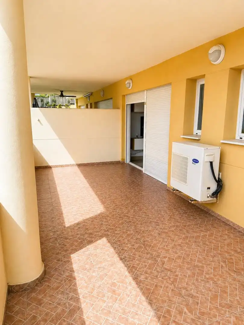 Terrassa de Apartament de lloguer en Marbella amb Aire condicionat, Calefacció i Jardí privat