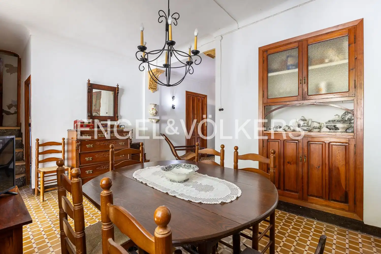 Comedor de Finca rústica en venta en Pego, Alicante