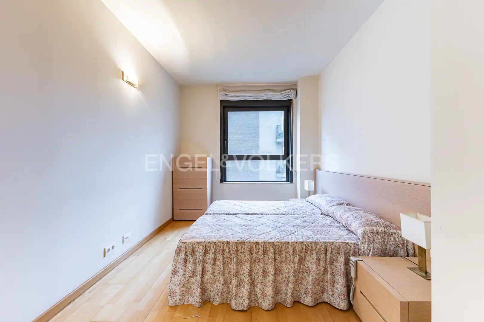 Schlafzimmer von Wohnung zur Miete in Barcelona mit Klimaanlage, Heizung und Parkett