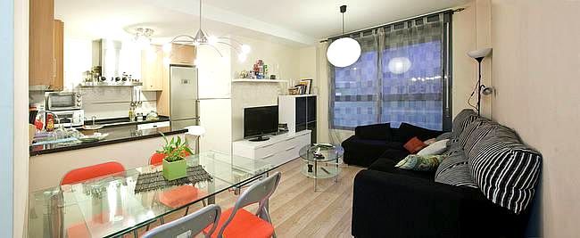 Living room of Flat for sale in Castellón de la Plana / Castelló de la Plana  with Terrace and Furnished