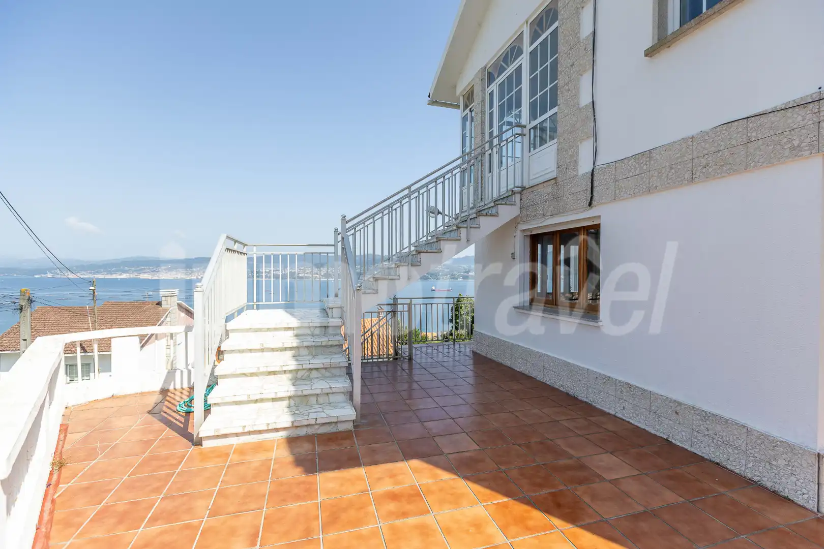 Terraza de Casa o chalet en venta en Sanxenxo con Calefacción, Jardín privado y Terraza