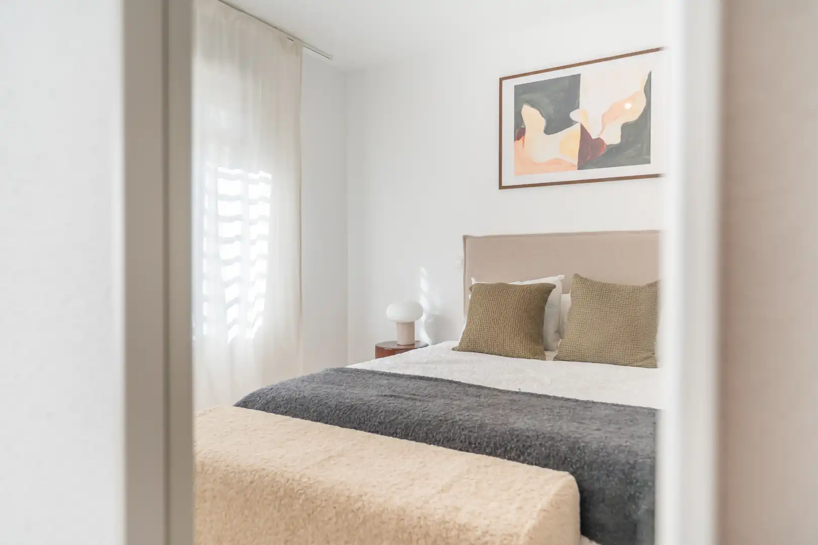 Schlafzimmer von Wohnung zum Verkauf in Madrid mit Heizung, Abstellraum und Ofen
