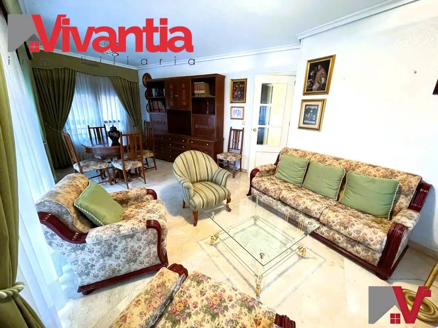 Living room of Flat for sale in Lorca  with Air Conditioner, Heating and Terrace