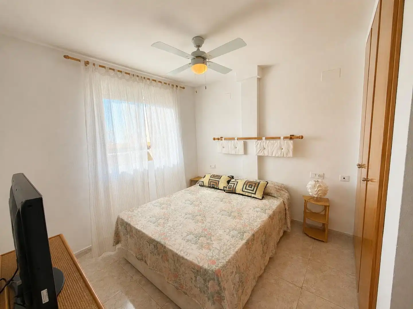 Bedroom of Apartments for sale in Chilches / Xilxes  with Air Conditioner, Heating and Terrace