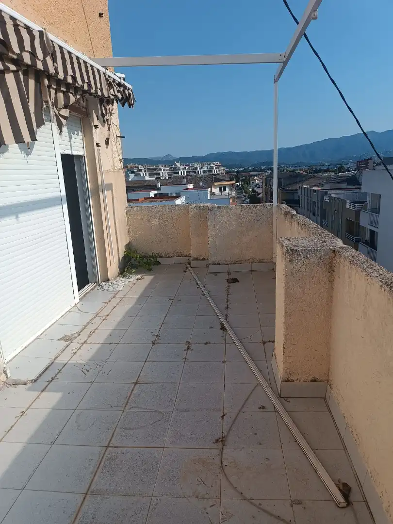 Terrassa de Àtic en venda en Gandia amb Parquet, Terrassa i Balcó