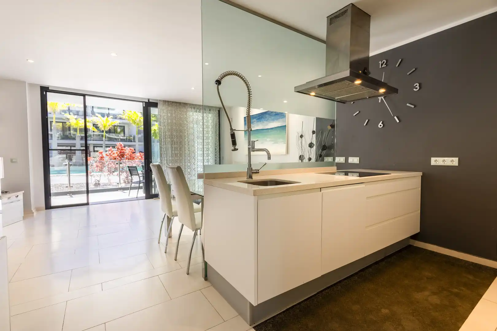 Kitchen of Apartments for sale in Arona  with Air Conditioner, Private garden and Terrace
