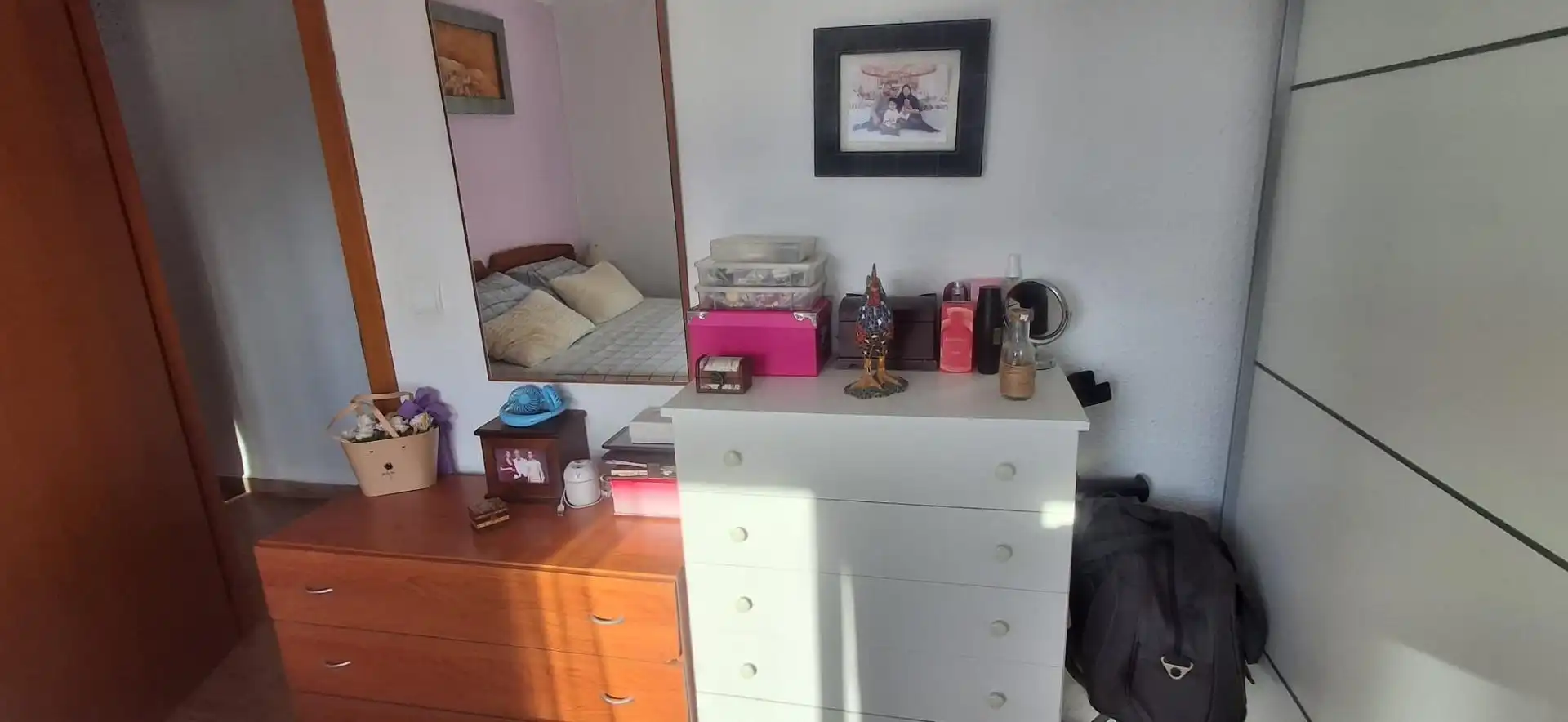 Bedroom of Flat for sale in Cullera  with Air Conditioner, Furnished and Balcony