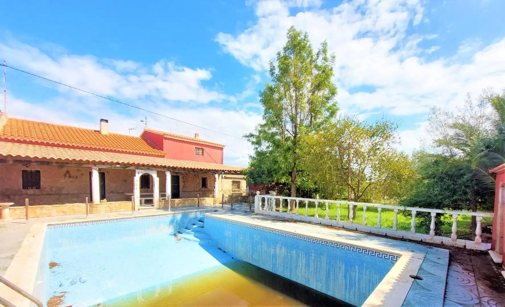 Swimming pool of Country homes for sale in Lorca  with Private garden and Furnished