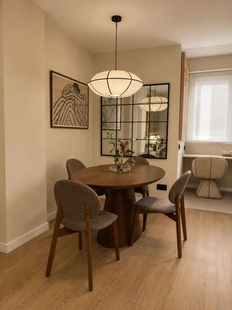 Dining room of Apartments for share in Barcelona  with Air Conditioner, Terrace and Furnished