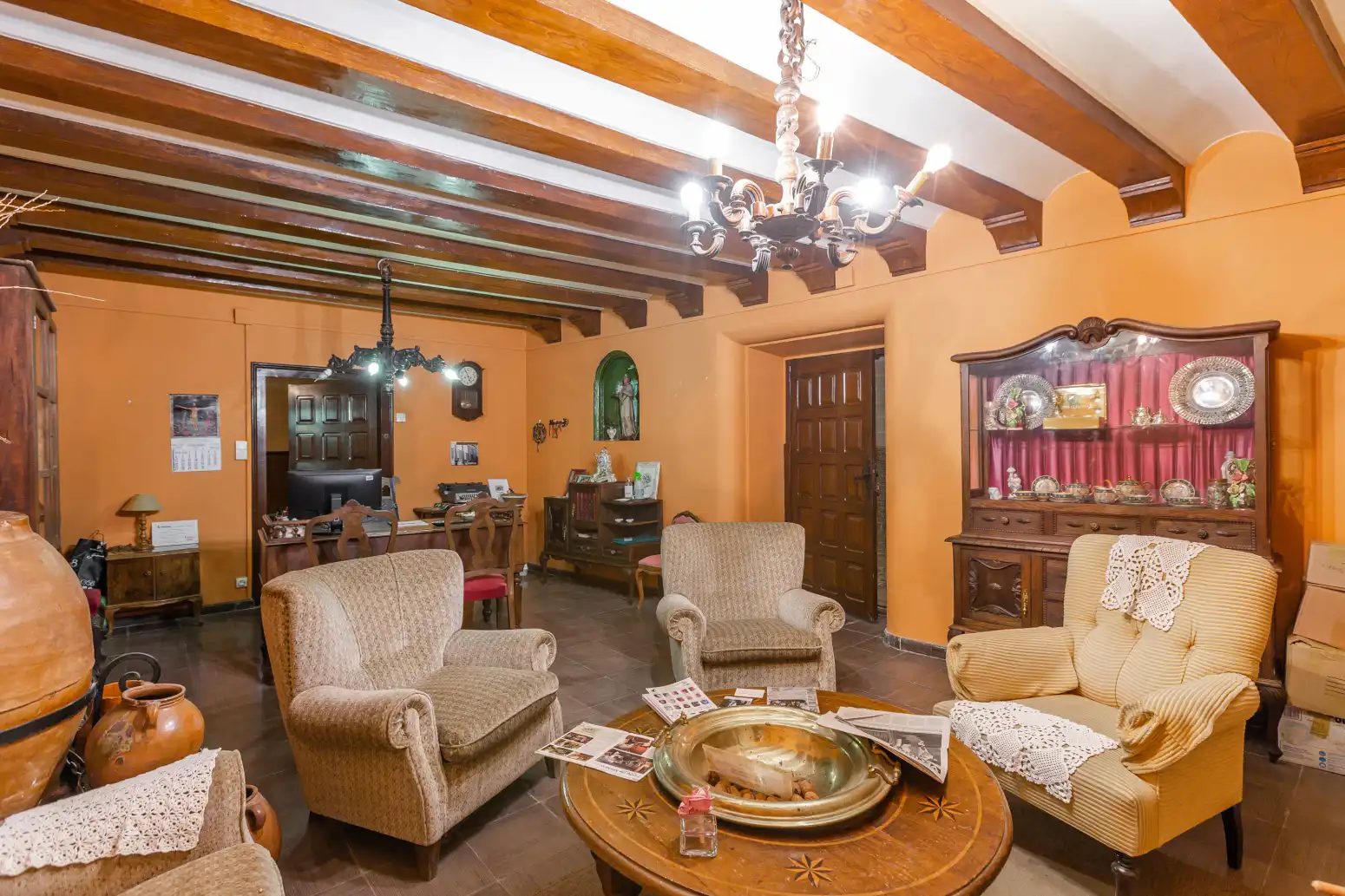 Sala de estar de Casa o chalet en venta en Allo con Calefacción, Jardín privado y Trastero