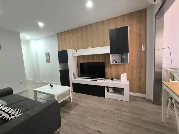 Living room of Flat for sale in Málaga  with Air Conditioner, Heating and Furnished