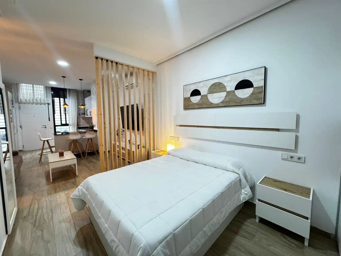 Bedroom of Flat for rent in Córdoba  with Air Conditioner, Heating and Furnished