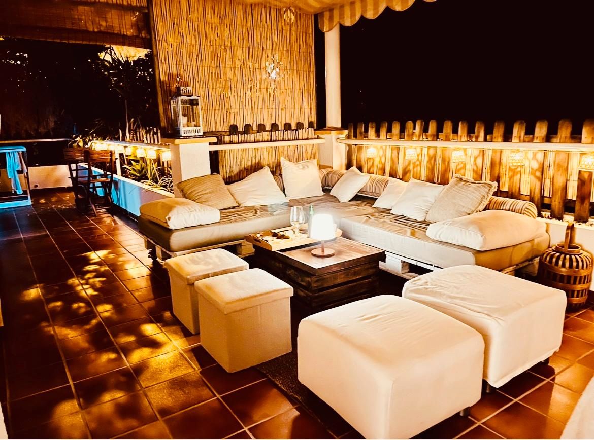 Terrassa de Pis de lloguer en Roquetas de Mar amb Aire condicionat, Calefacció i Terrassa