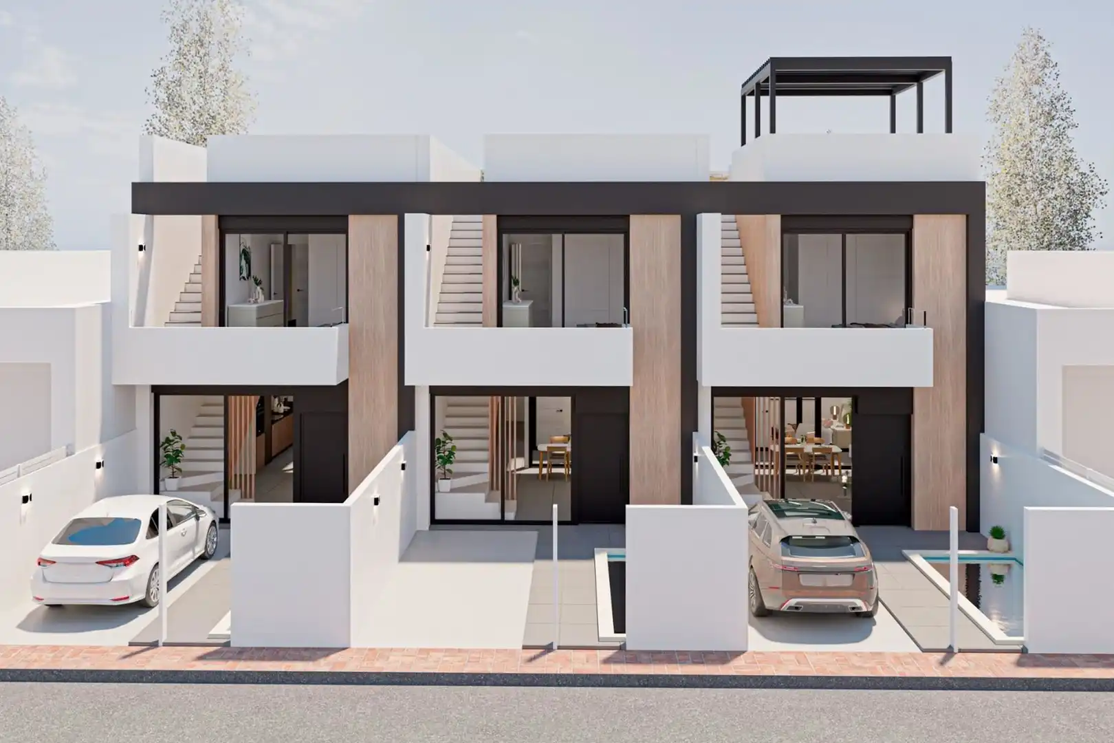 Vista exterior de Casa adosada en venta en San Pedro del Pinatar