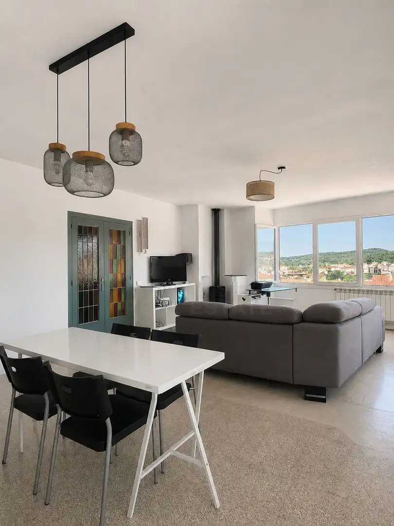 Living room of Flat for sale in Cassà de la Selva  with Heating and Terrace