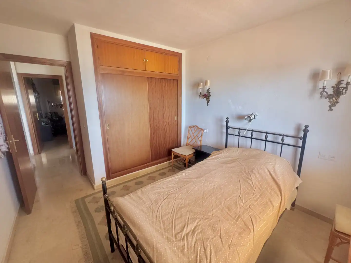 Bedroom of Flat for sale in Fuengirola  with Terrace, Furnished and Community pool