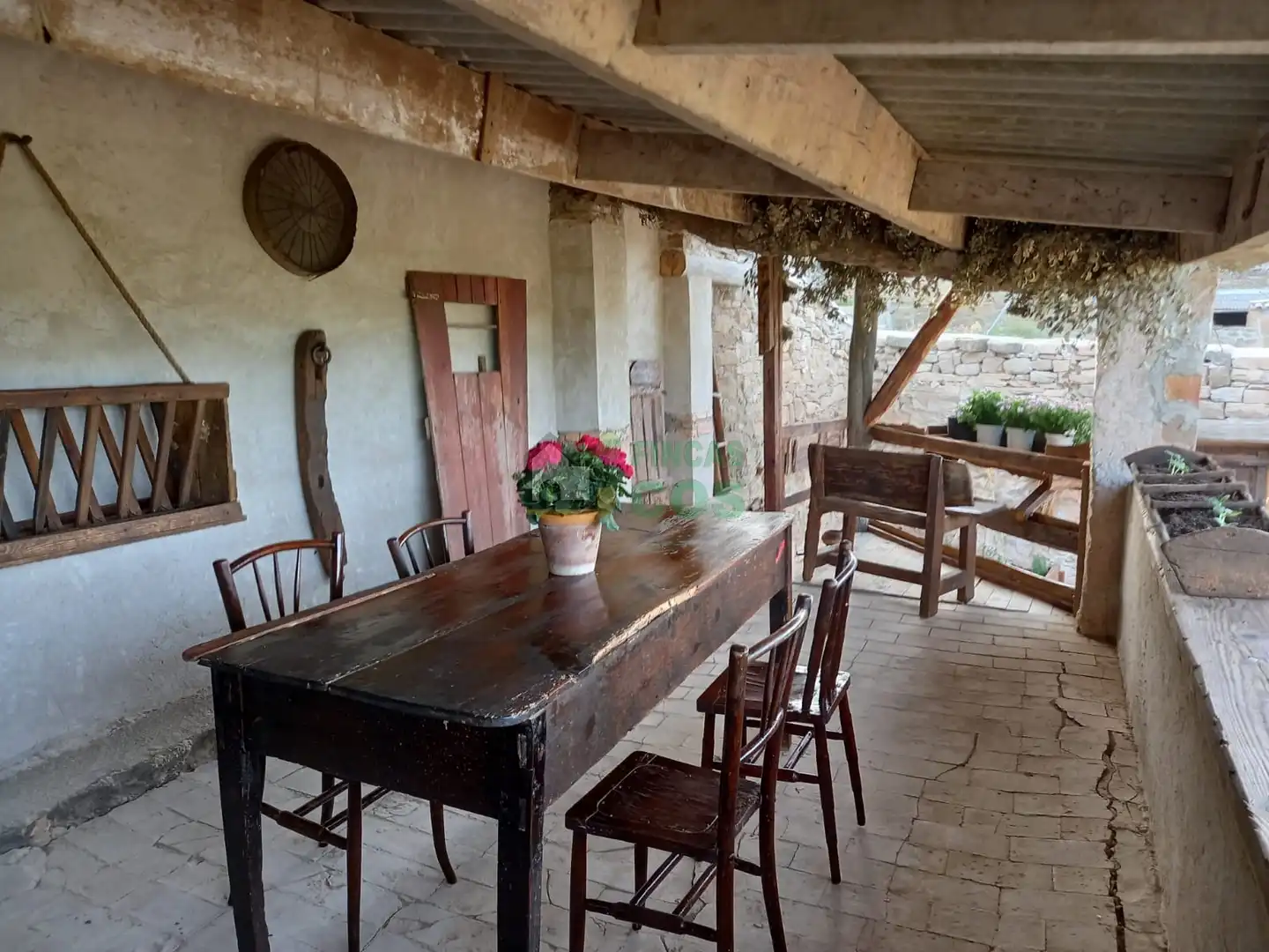 Terraza de Casa o chalet en venta en Cervera con Jardín privado, Terraza y Piscina