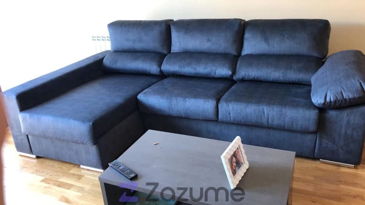 Sala d'estar de Pis de lloguer en Xinzo de Limia amb Calefacció, Jardí privat i Parquet