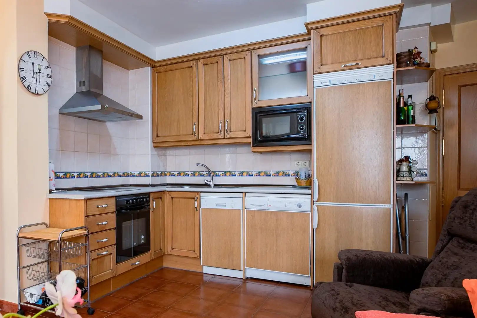 Kitchen of Flat for sale in Biescas  with Heating and Furnished