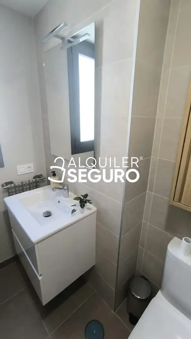 Baño de Piso de alquiler en Sevilla con Aire acondicionado, Trastero y Piscina
