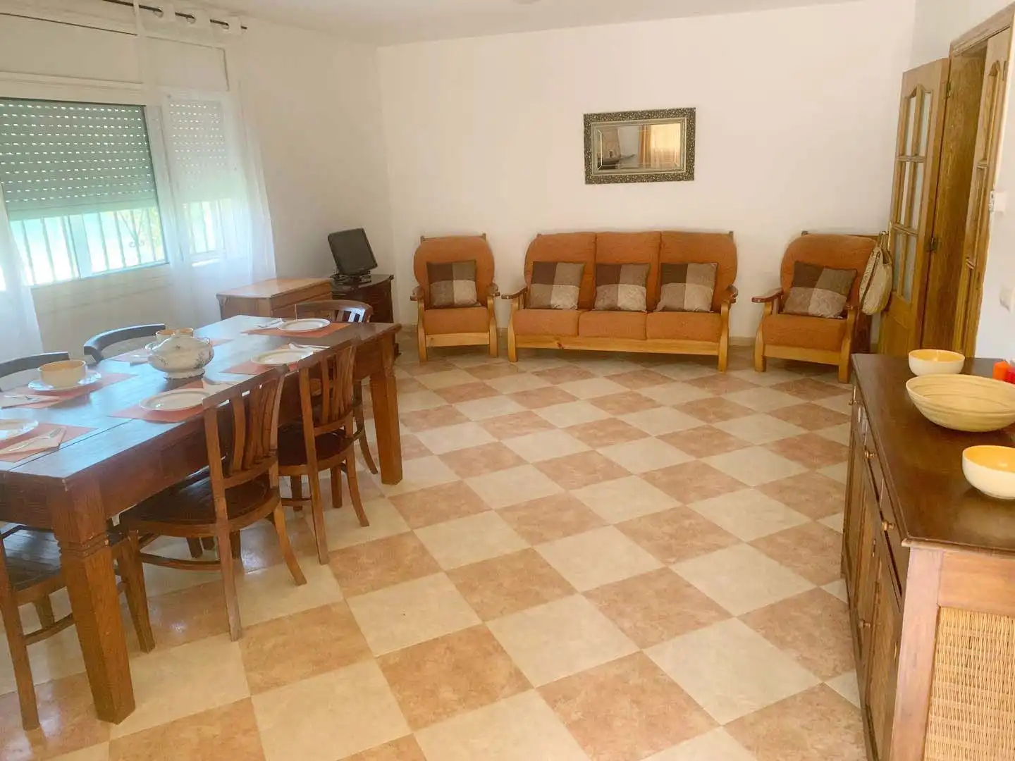 Sala d'estar de Casa o xalet en venda en Lloret de Mar amb Calefacció, Terrassa i Piscina