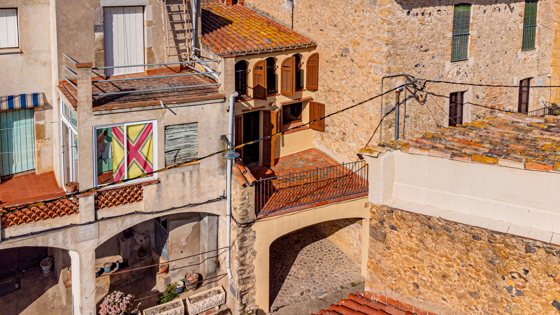 Terrassa de Casa adosada en venda en Palau de Santa Eulàlia amb Terrassa i Balcó