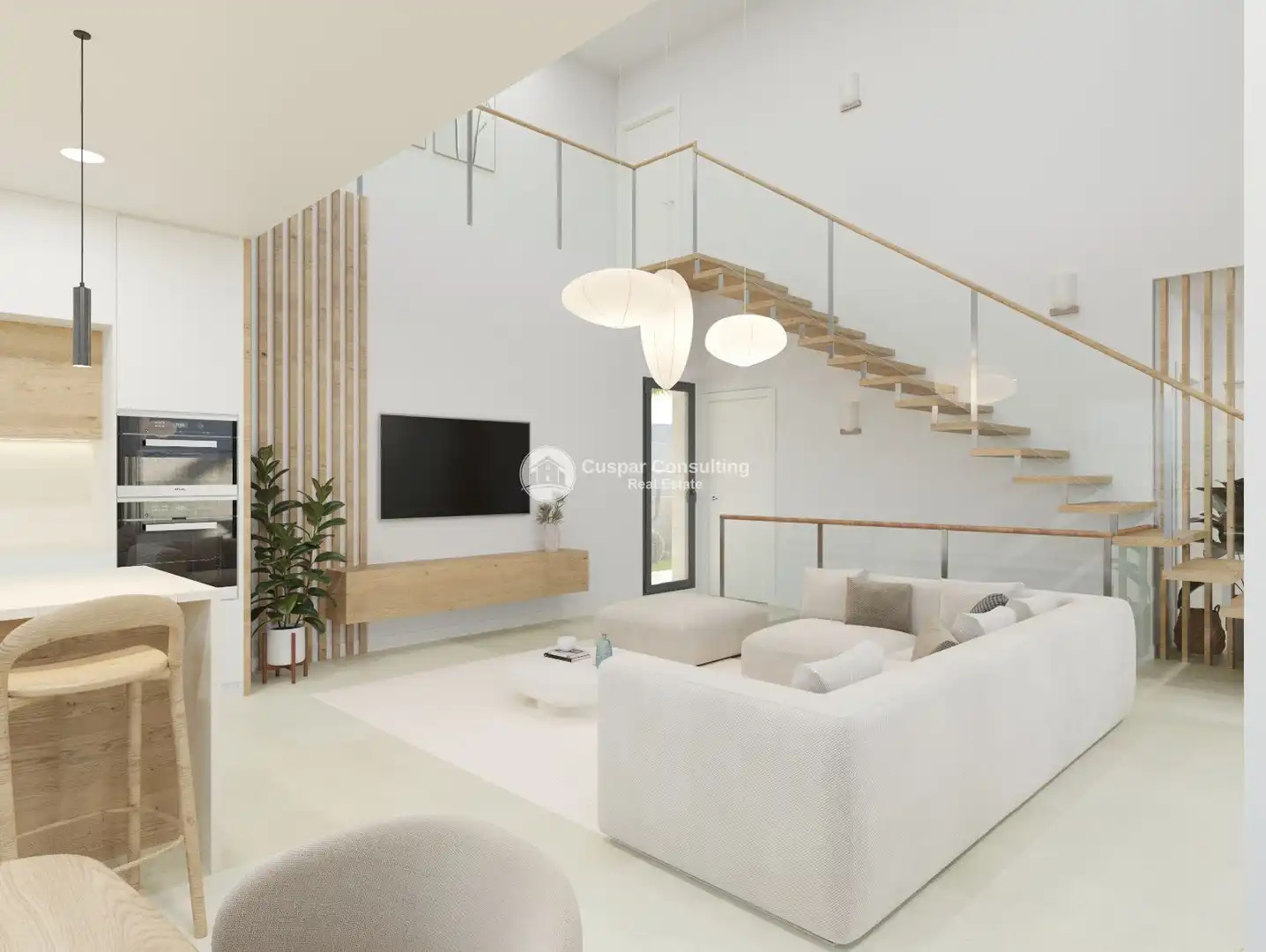Sala d'estar de Casa o xalet en venda en Rojales amb Aire condicionat, Calefacció i Terrassa