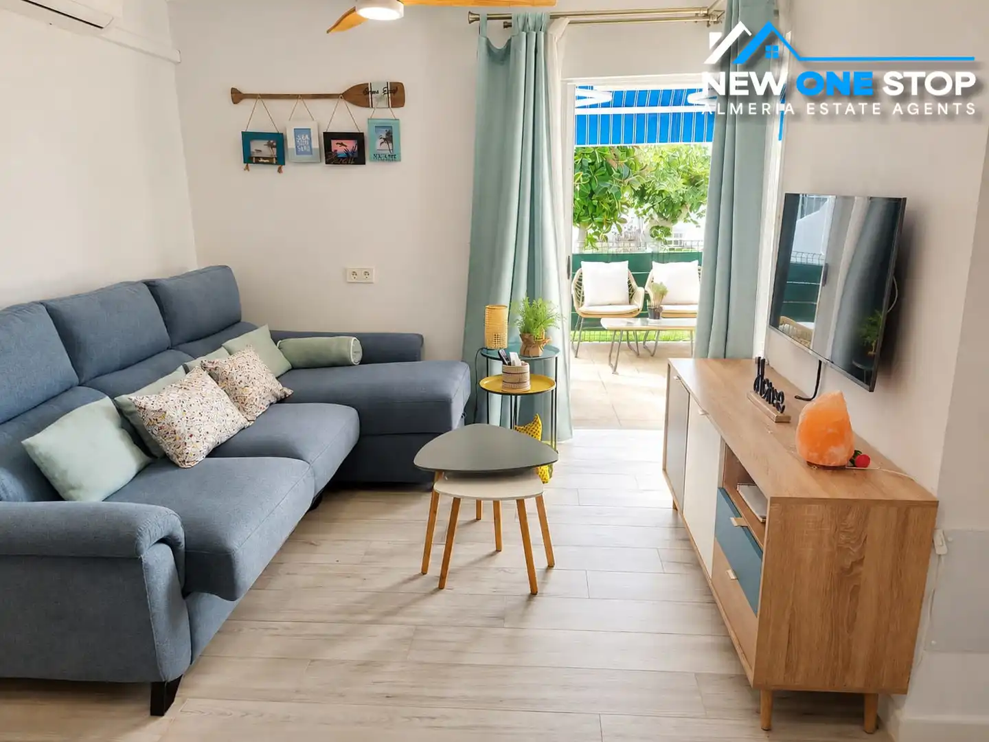 Living room of Houses for sale in Pulpí  with Air Conditioner, Private garden and Terrace