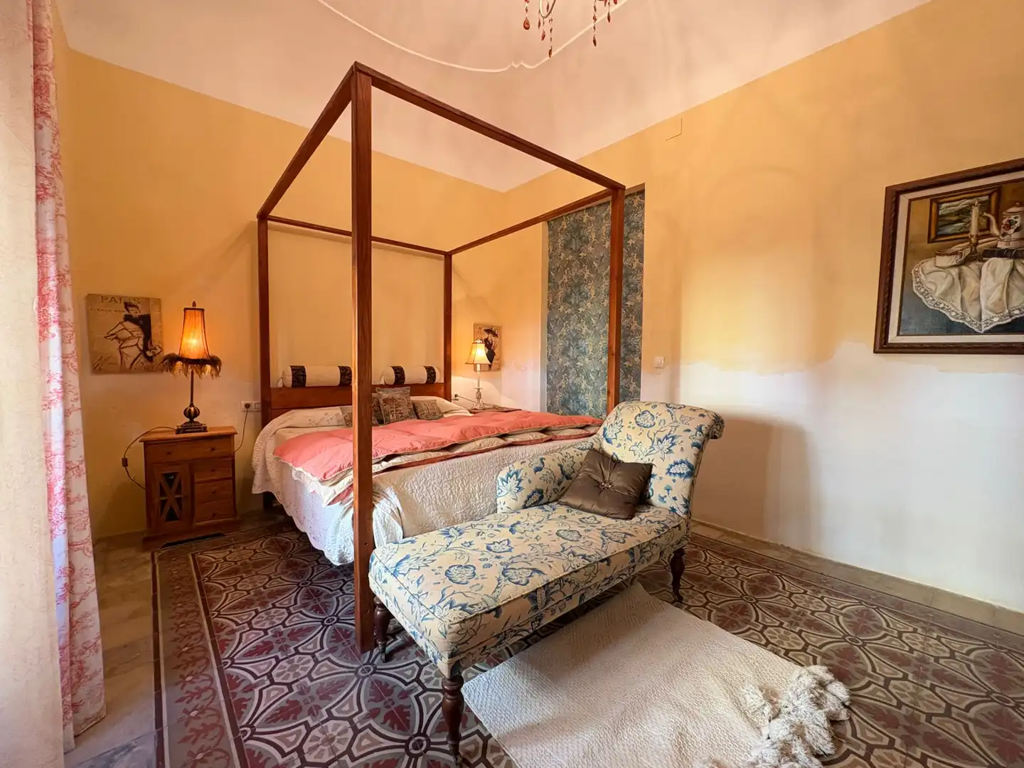 Bedroom of Houses for sale in Lobón  with Terrace, Storage room and Furnished