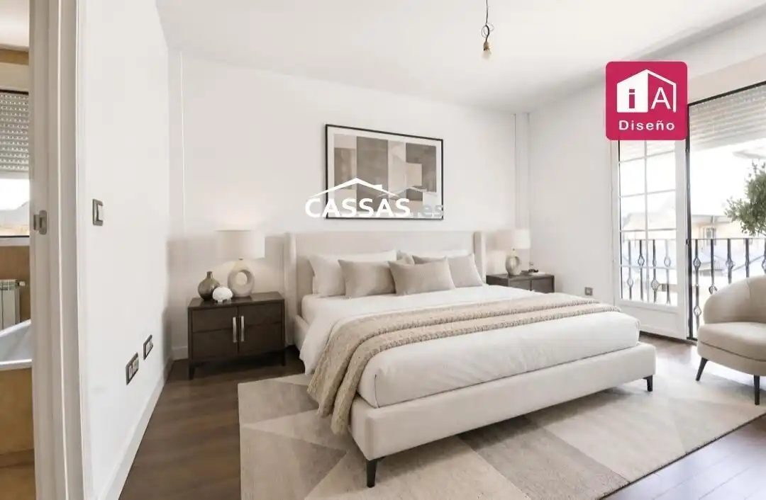 Bedroom of Detached homes for sale in Torrejón de Ardoz  with Air Conditioner, Heating and Parquet flooring
