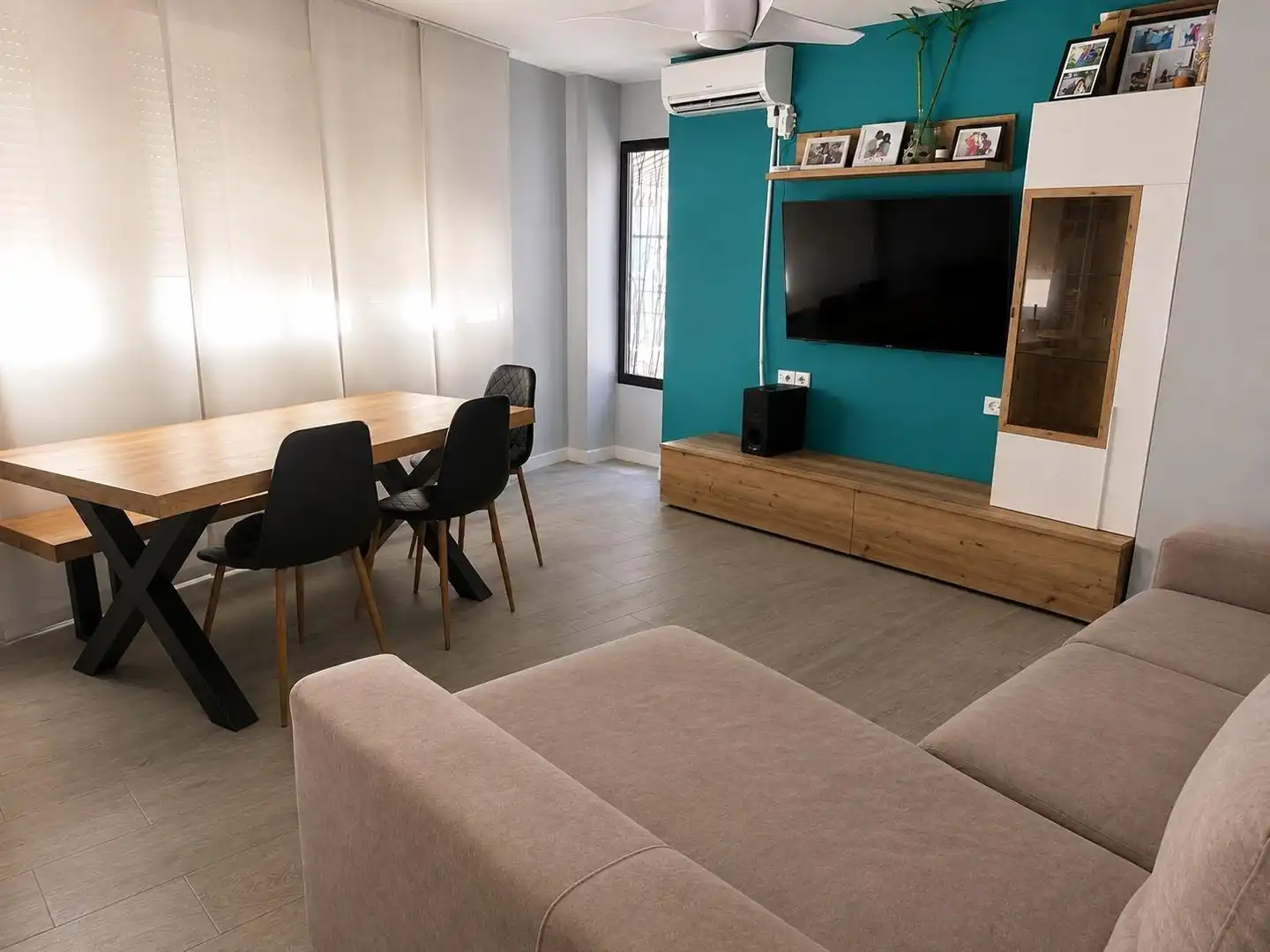Sala d'estar de Pis en venda en Alicante / Alacant amb Aire condicionat, Calefacció i Balcó