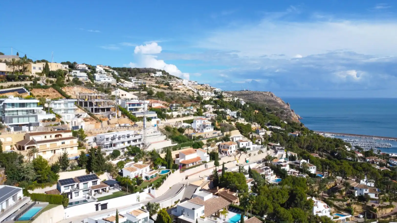 Vista exterior de Casa o chalet en venta en Jávea / Xàbia con Aire acondicionado, Calefacción y Jardín privado