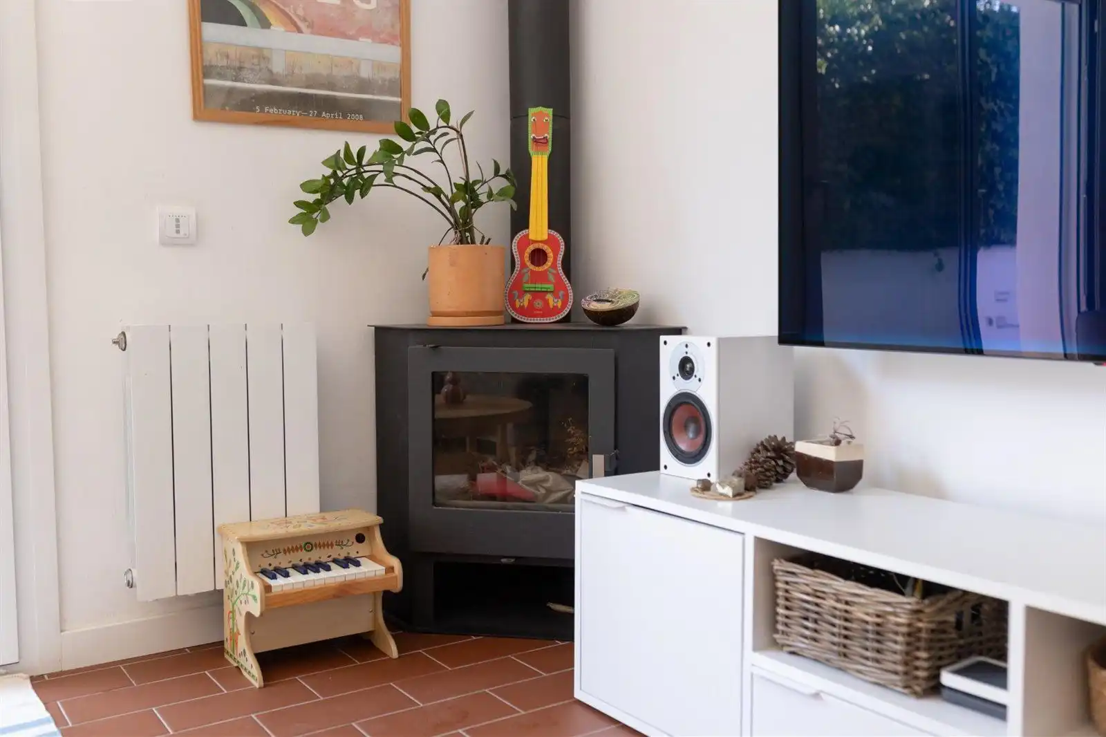 Sala de estar de Casa o chalet en venta en Vilanova i la Geltrú con Aire acondicionado, Calefacción y Terraza