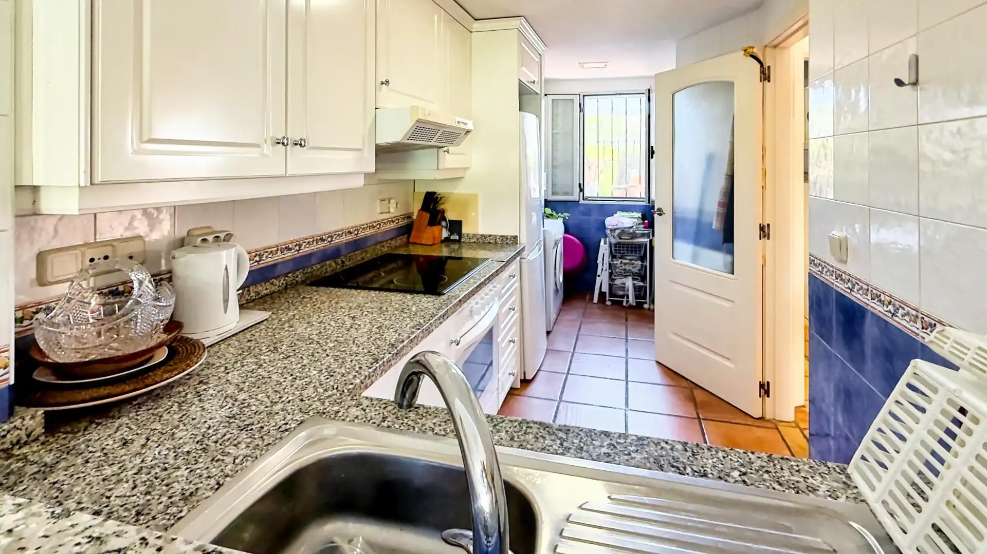 Cocina de Casa adosada en venta en Finestrat con Aire acondicionado, Jardín privado y Terraza