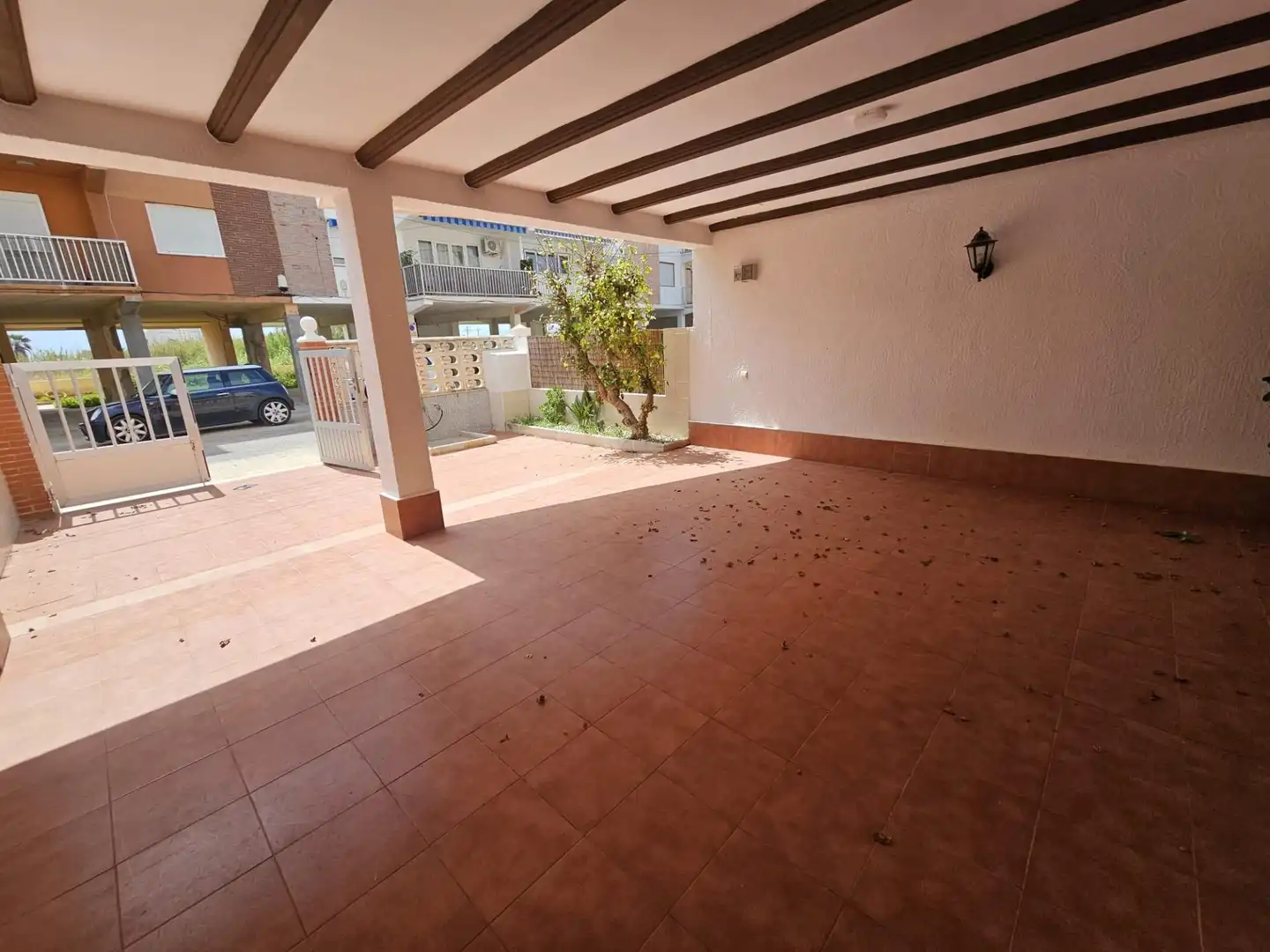 Terrassa de Casa adosada en venda en Sueca amb Aire condicionat, Terrassa i Moblat