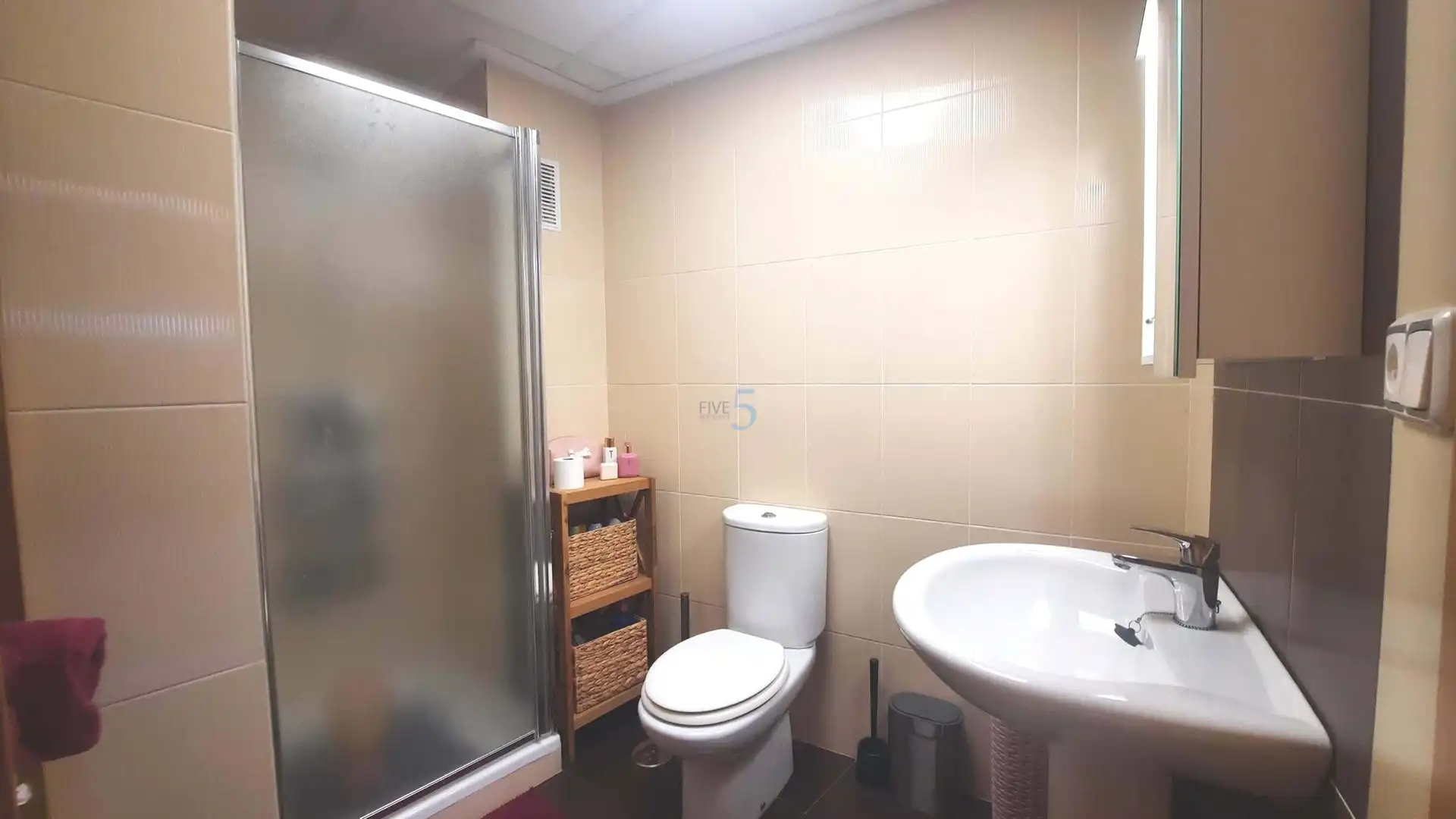 Bathroom of Flat for sale in Murcia  with Air Conditioner, Heating and Terrace