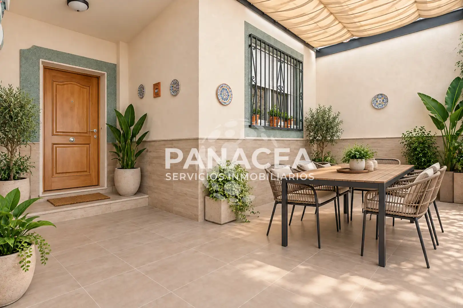 Maison jumelée avec terrasse à vendre à La Gangosa