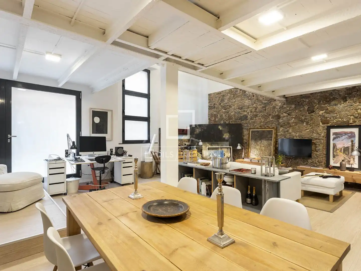 Loft en venda en Barcelona amb Calefacció, Parquet i Terrassa