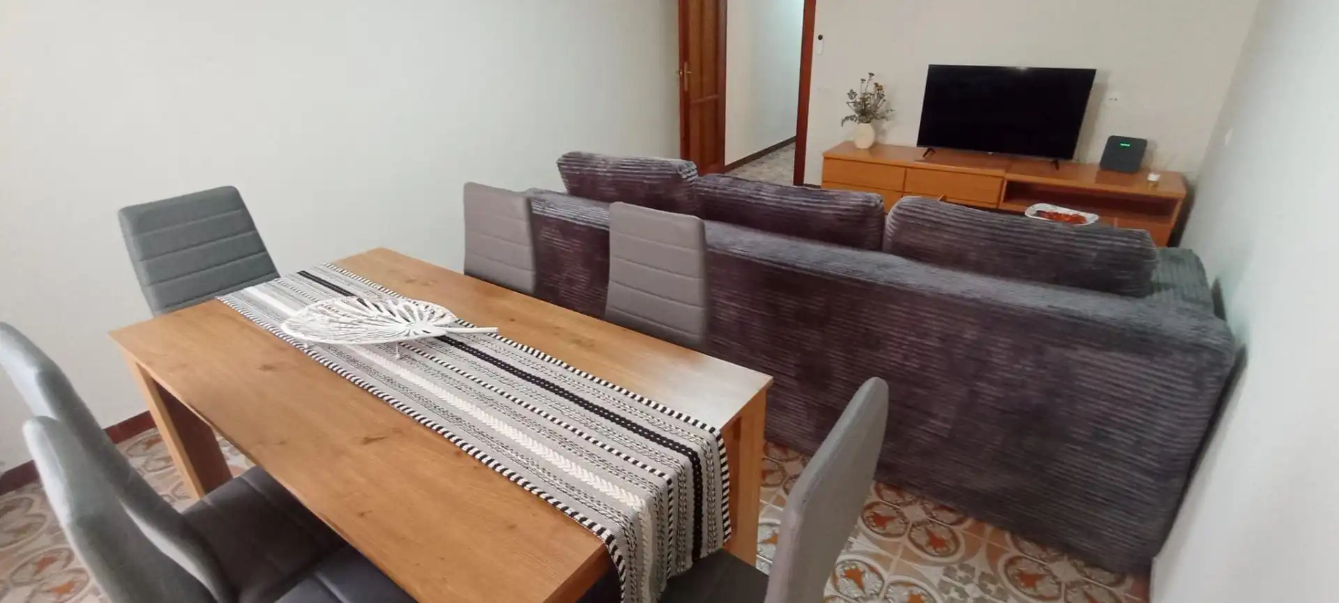 Living room of Houses for rent in Vinaròs  with Terrace, Furnished and Balcony