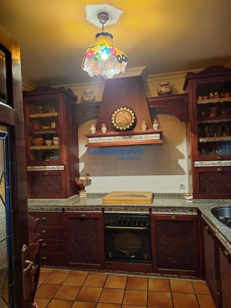 Cuina de Casa o xalet en venda en Brenes amb Aire condicionat i Terrassa