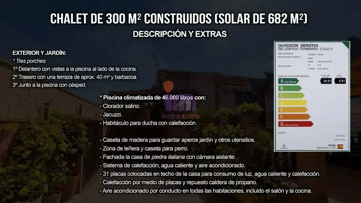 Xalet amb piscina en venda a Valdepeñas, imagen 26