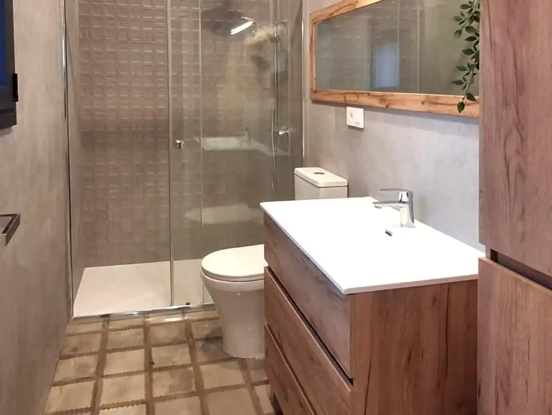 Bathroom of Houses for sale in Can Feu - Gràcia