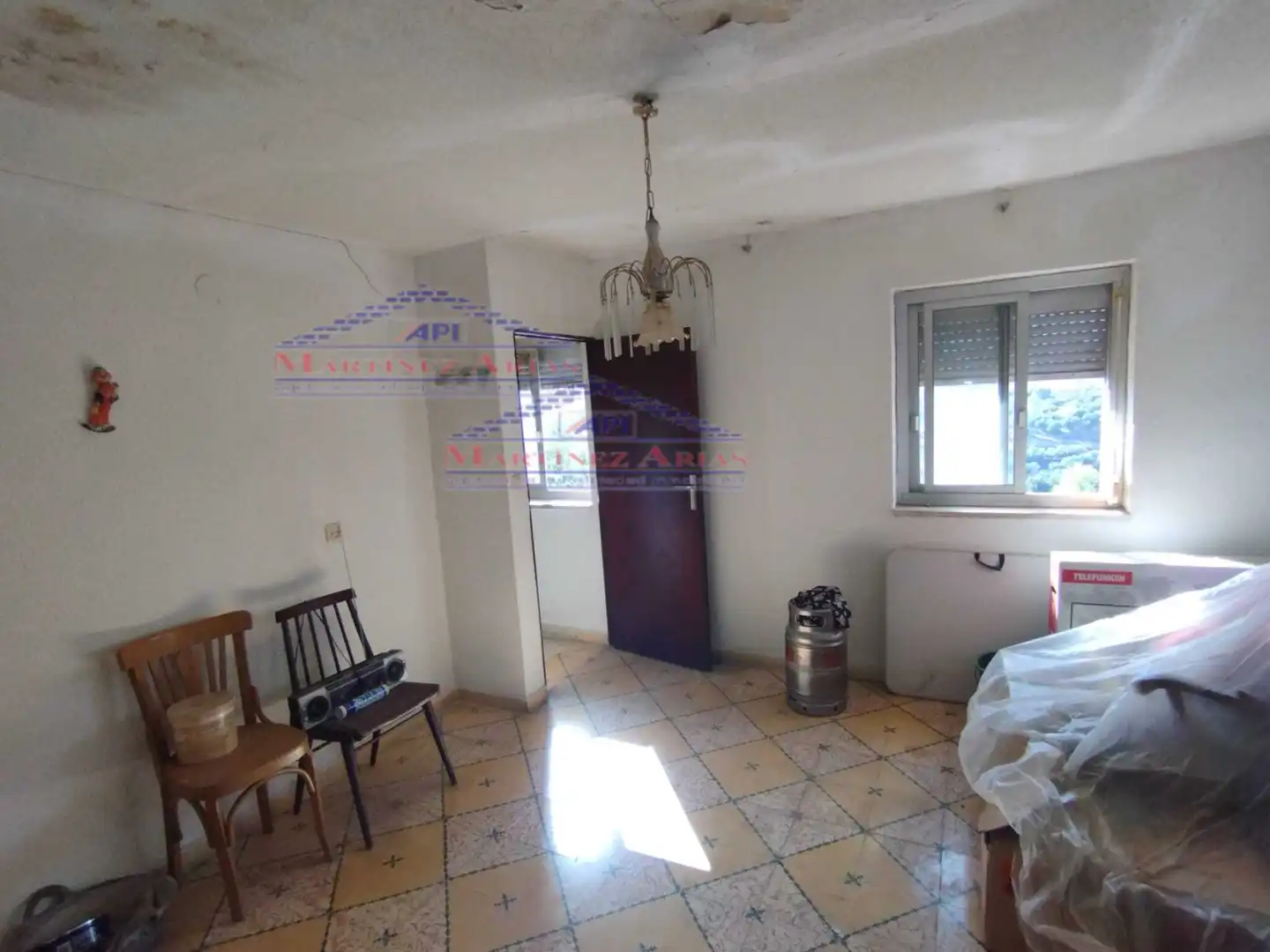 Sala de estar de Casa adosada en venta en Jaén con Terraza