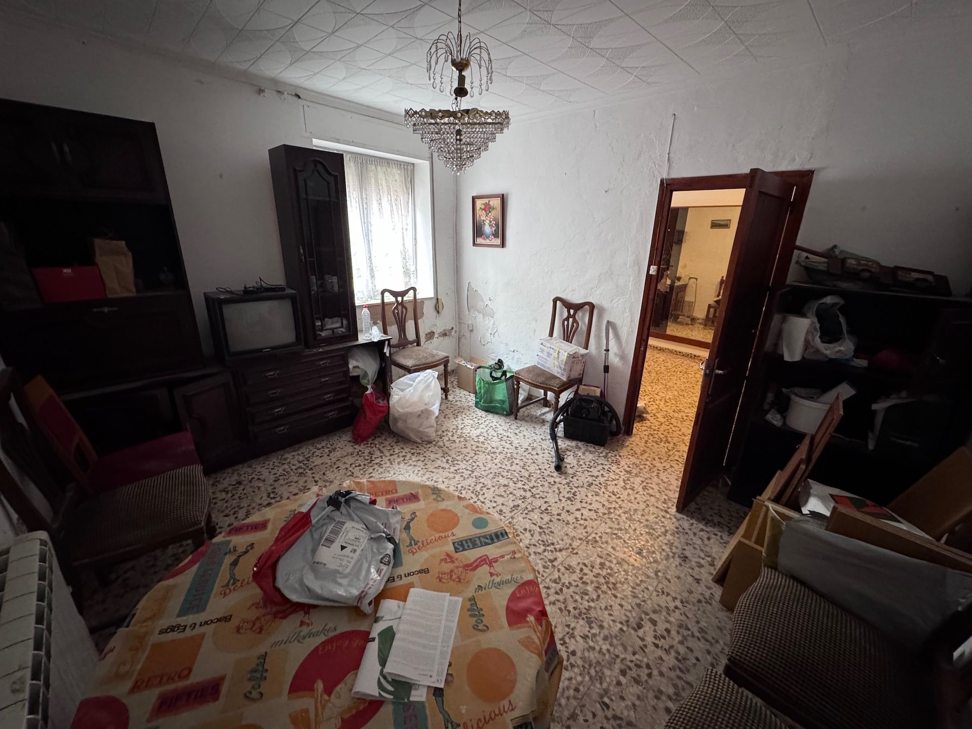 Living room of Single-family semi-detached for sale in Villena  with Terrace and Storage room